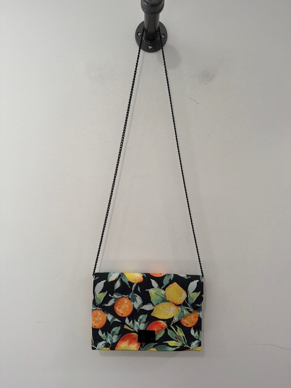 Loeffler Randall Floral Clutch Crossbody Bag